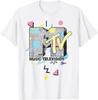 MTV Retro Form Design Logo Grafik T-Shirt