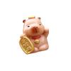 Capybara Lucky Mascot Resin Figure Doll - Creative Blind Box Micro Landscape Ornament