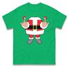 Santa Gives Middle Finger Christmas Funny T Shirt Ugly