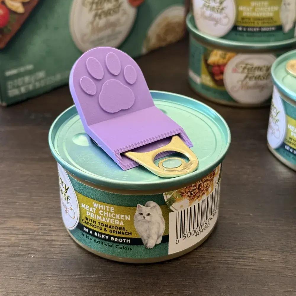 Tragbarer Tierfutter-Dosenöffner, Praktisches Werkzeug für Katzen- & Hundedosenfutter