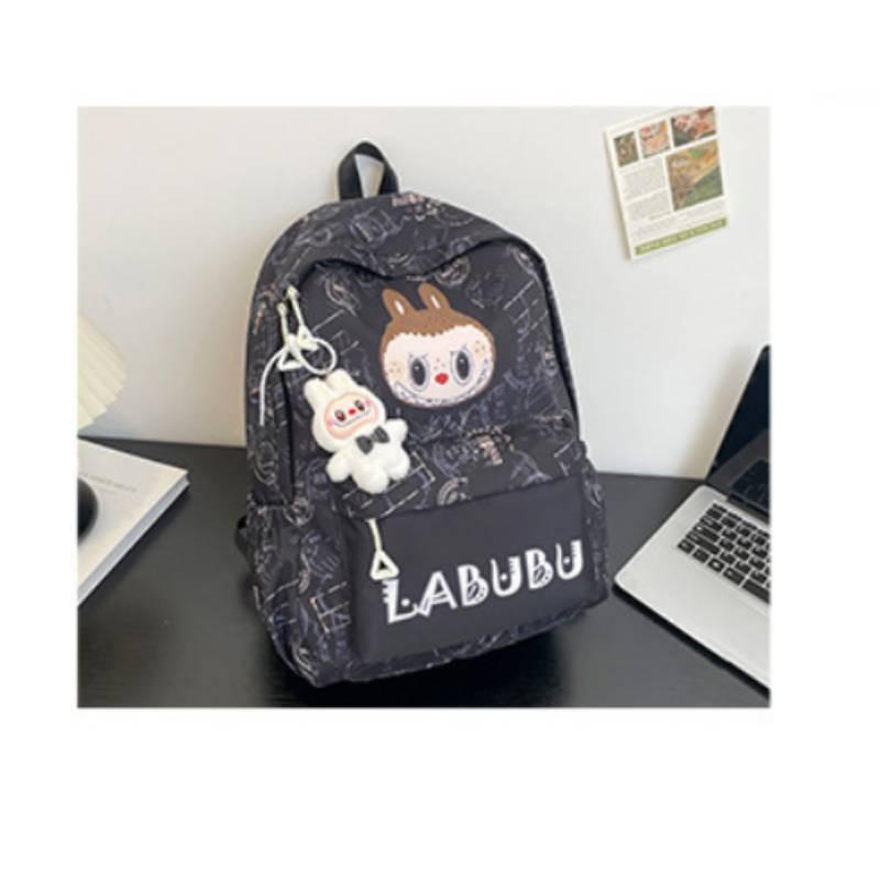 Pattern Highcapacity Cartoon Nylon Backpack Print Designs Girl Student Bag