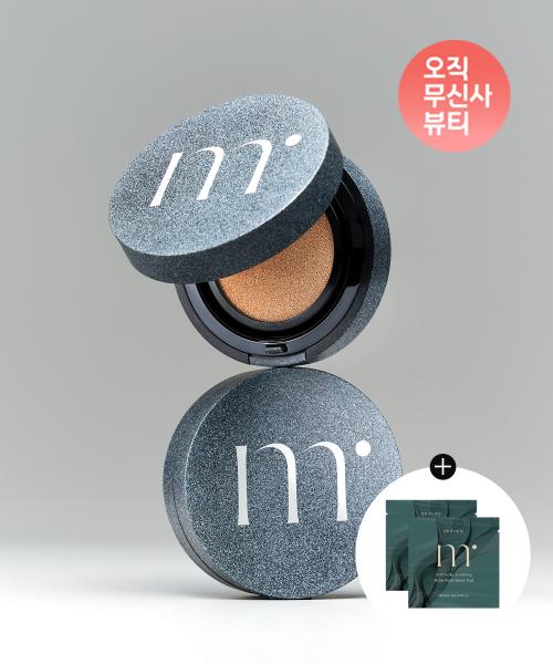 Molvany Glow Slick Cushion 1 Основной продукт + 1 Сменный блок 01 porcelain