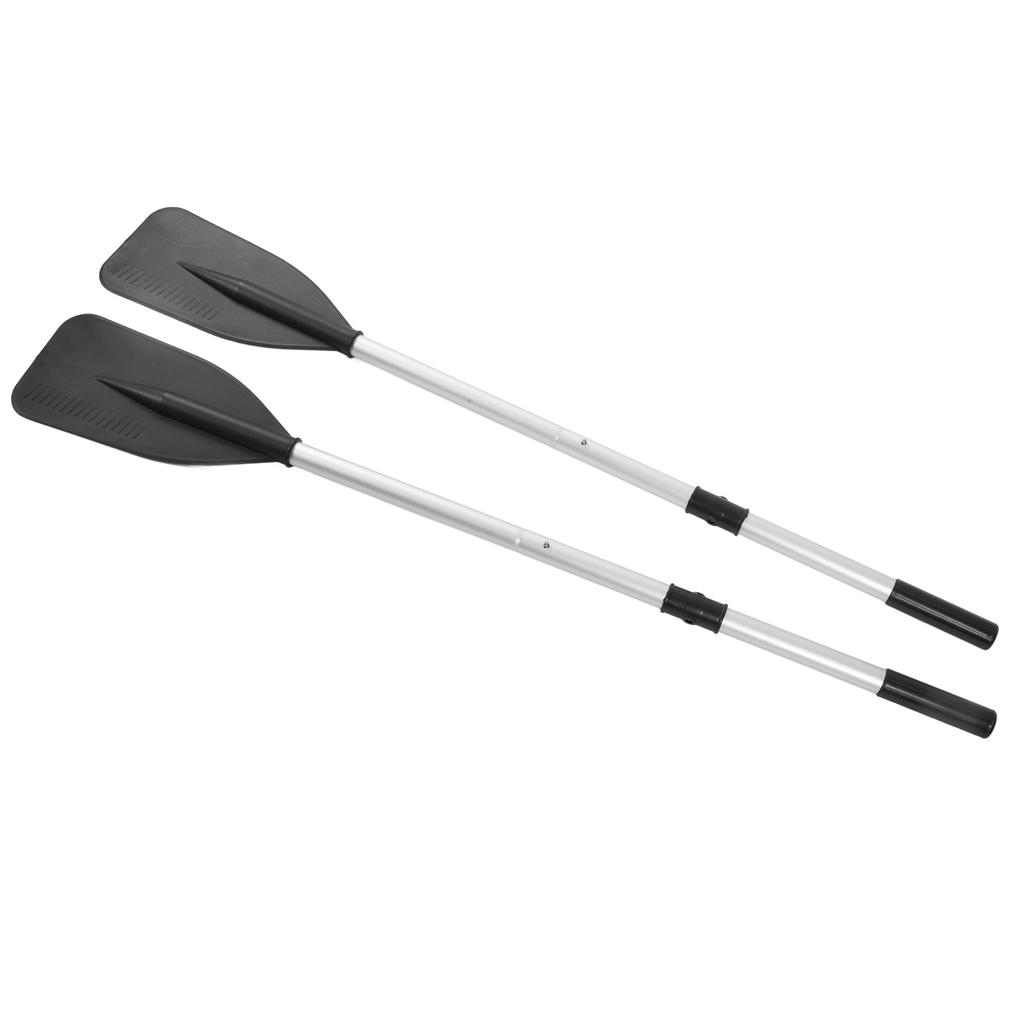 1 Pair set 132cm Detachable Boat Oars Thickened Floating Aluminum Alloy Kayak Paddles for Rowing Boats Raft