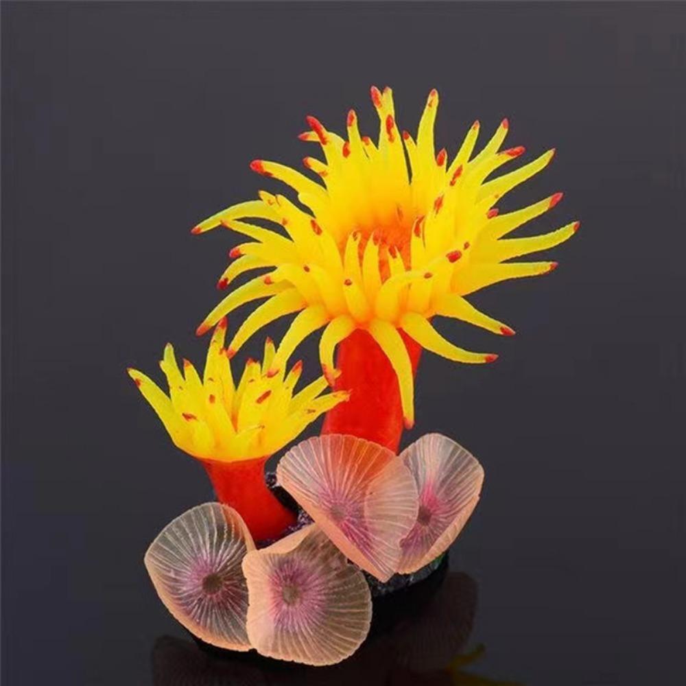 Colorful Aquarium Accessories Fish Tank Decoration Artificial Coral Fake Coral Coral Reef Stone