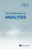 The Introduction To Analysis, An Book