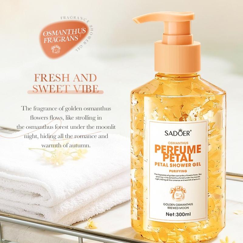 Osmanthus Fragrance Petal Body Wash, Cleansing Body Body Wash Skin Care Products