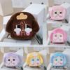 Baby Mini Plush Earphone Case With Short Plush Material For Teens Gift**