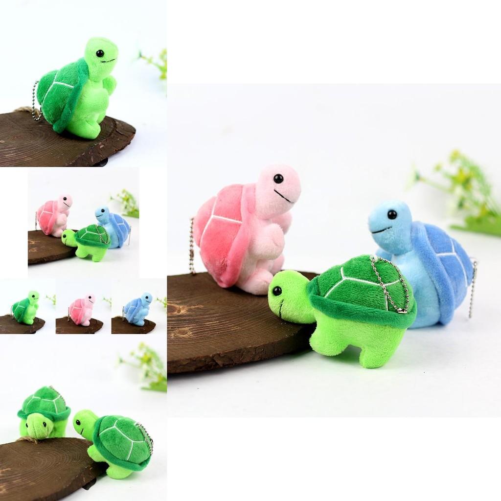 Soft Short Plush Turtle Toy Small Stuffed Animal Grab Machine Gift 10cm
