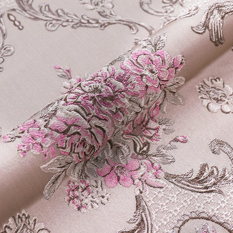 100x145cm Brocade Jacquard Fabrics Embroidery Flowers Cheongsam Kimono Materials For Sewing Dress Bag DIY Clothing Supplies