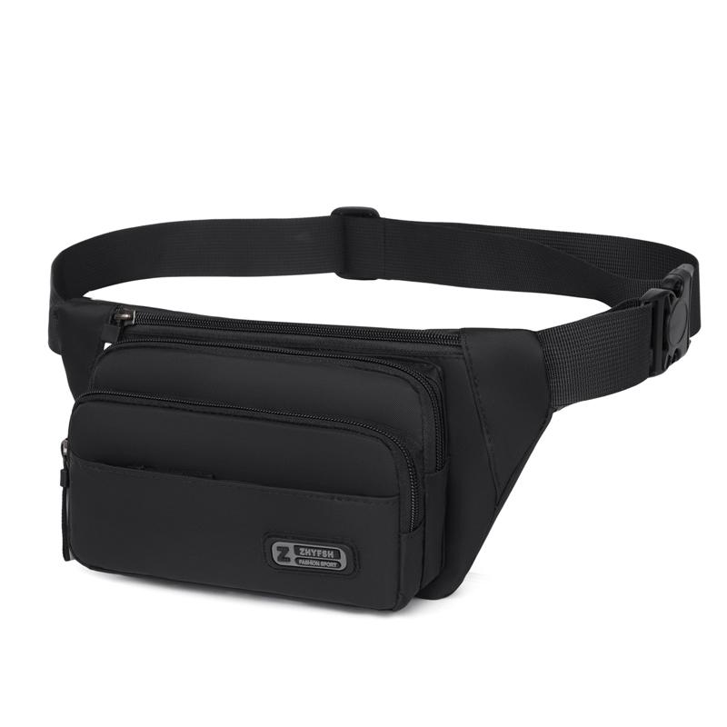 Borsa da Petto da Uomo in Nylon per Esterno - Marsupio Durevole ad Alta Capacità per Sport e Viaggi (Portafoglio per telefono resistente all'acqua)