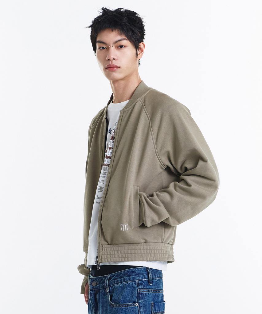 Kichul Uniform Sweat Jacket (Beige)