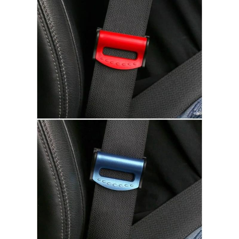 Universal Car Seat Belt Locking Device For Child Safety ABS Construction Easy Installation Safety Seat Belt Buckle