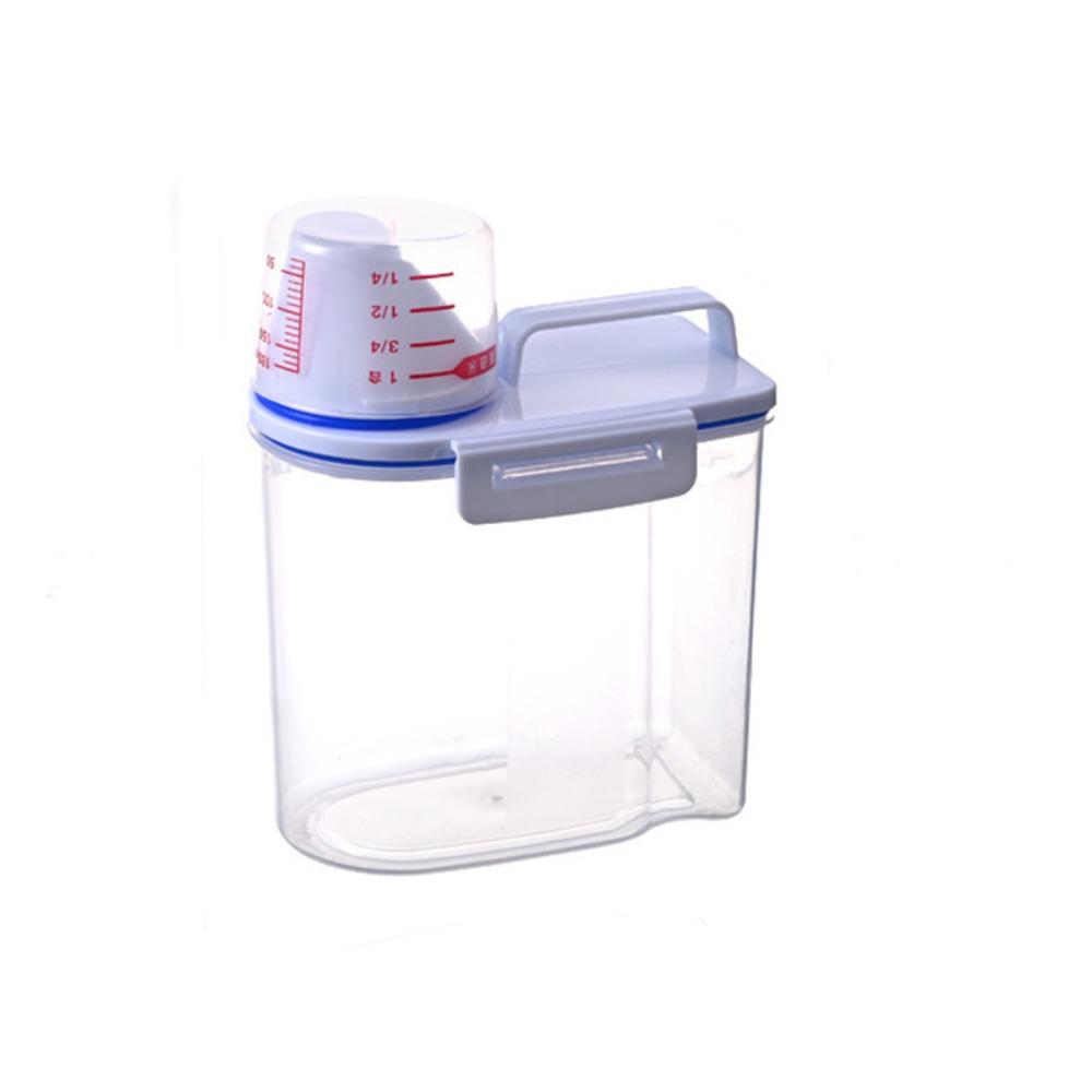 

Прозрачный кухонный контейнер для хранения хлопьев, герметичный, влагонепроницаемый, герметичное ведро для хлопьев, вращающаяся крышка с мерным стаканом