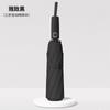 New 10 Bone Three Fold Automatic Vinyl Umbrella Silicone with Color Scheme Handle Sunscreen UV Umbrella