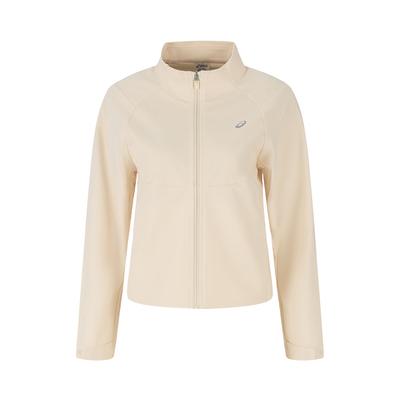 Reflective Logo Print Water-Resistant Stand Collar Zip Long Sleeve Jacket Women Jackets 2012D392-200