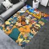 Benutzerdefinierter Name Inazuma Eleven Teppich für Wohnzimmer Schlafzimmer Zuhause Sofa Dekoration, Kinder Spiel rutschfeste Bodenmatte