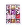 12pcs DIY Christmas Hanging Balls 6cm Merry Christmas Tree Decor  Home Xmas Decor