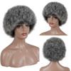 XINRAN Short Synthetic Wigs Afro Kinky Curly Wig for Women Available Black Natural Afro High Temperature Hair