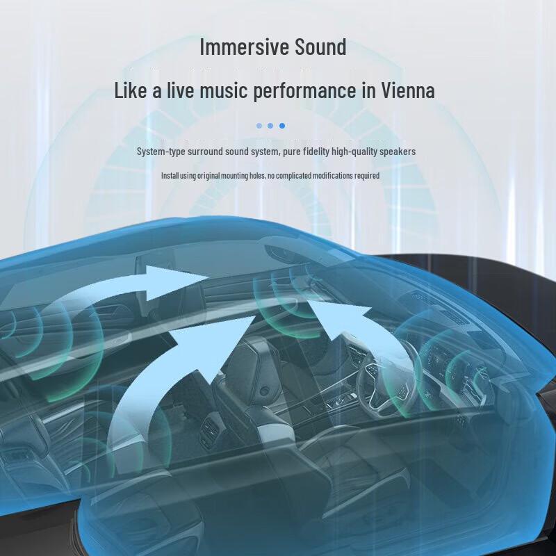 EDIFIER GF Series Car Audio Upgrade Kit CN plug (adapter included)