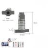2 BUCĂȚI pentru Parkside 1/2 18mm Accesorii Nicovală Cheie de Impact Șurubelniță Schimbare Performanță Milwaukee M18 Fuel Mandrină Driver