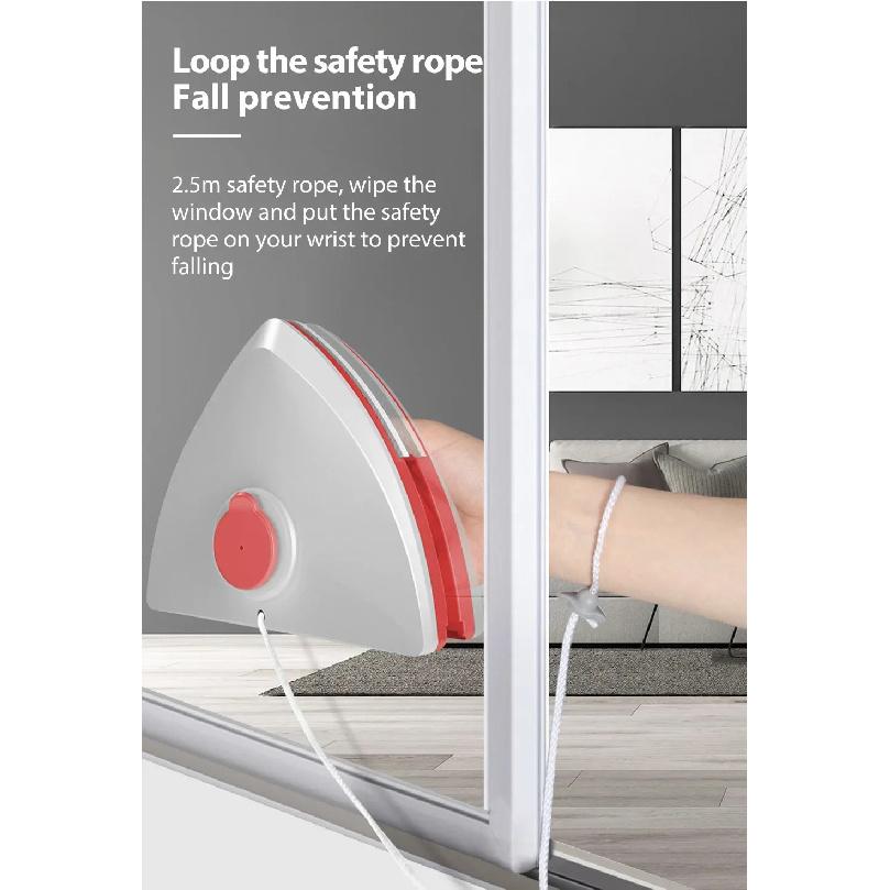Magnetic Window Cleaner Double Glazing Magnetic Glass Balcony Window Cleaning Brush Automatic Double Side Wiper Surface Cleaner