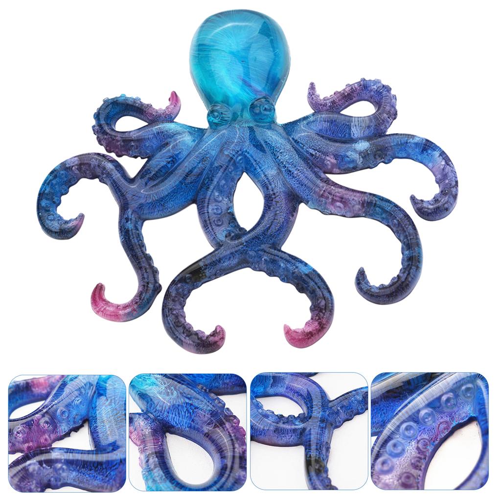 Octopus Resin Mold Silicone Mold 3D Casting Mold Animals Display Mold DIY Making Handmade Home Display Decor Crafts