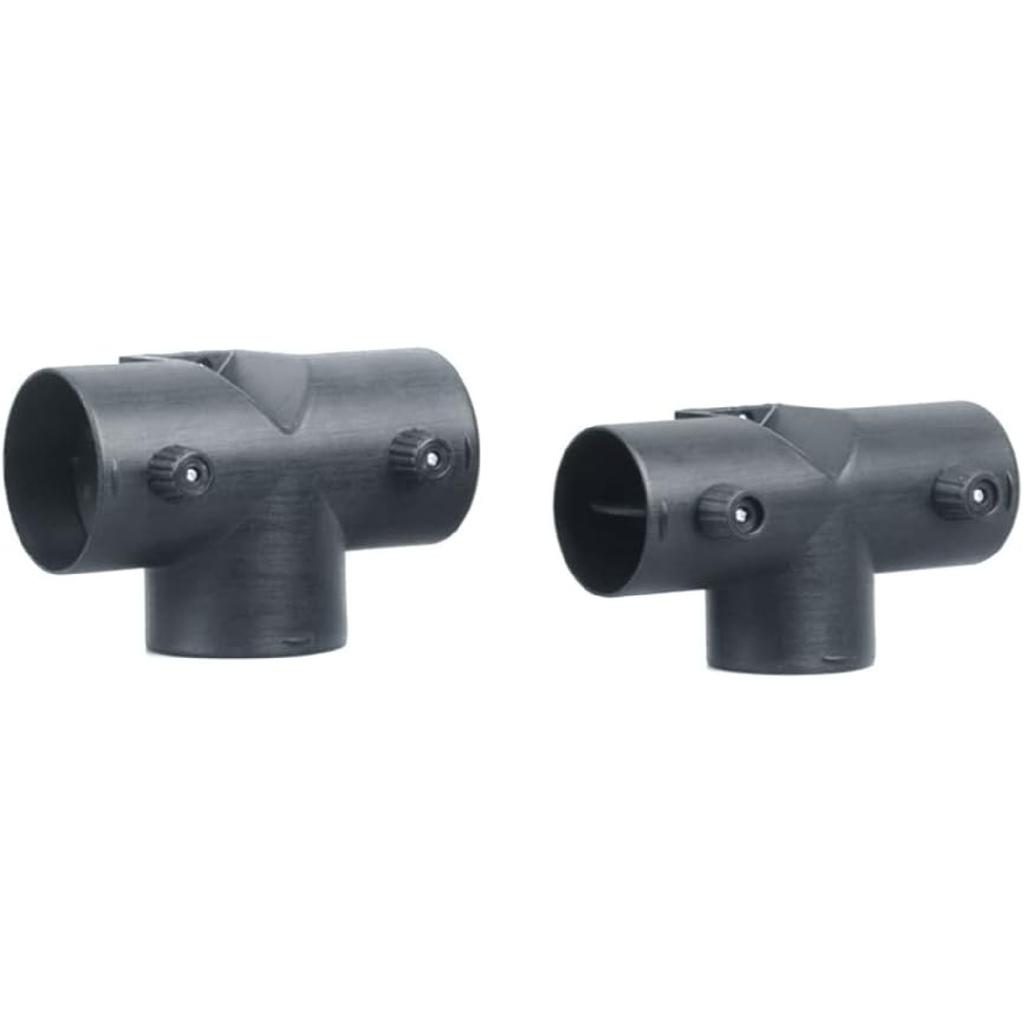 SEADEAR Hose Adapter Vent Hose Connector Dryer Vent Splitter Connector Adjustable Valves Duct Connector 3 Way Y-shape Hose Adapter Compatible for
