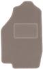 Beige Driver's Mat For: Honda Civic IV Hatchback (1987-1991)