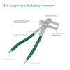 101pcs High Viscosity Tire Wheel Balancing Weights with Plastic Handle Plier Easy Removal Kit