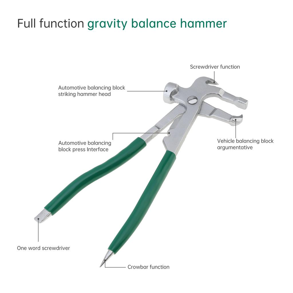 101pcs High Viscosity Tire Wheel Balancing Weights with Plastic Handle Plier Easy Removal Kit
