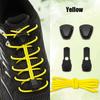 1 Pair Stopper for Elastic Rope Fastener for Kids Adult Triangle Plastic Cord Lock No Tie Shoelaces Buckle Lazy Sneaker Laces