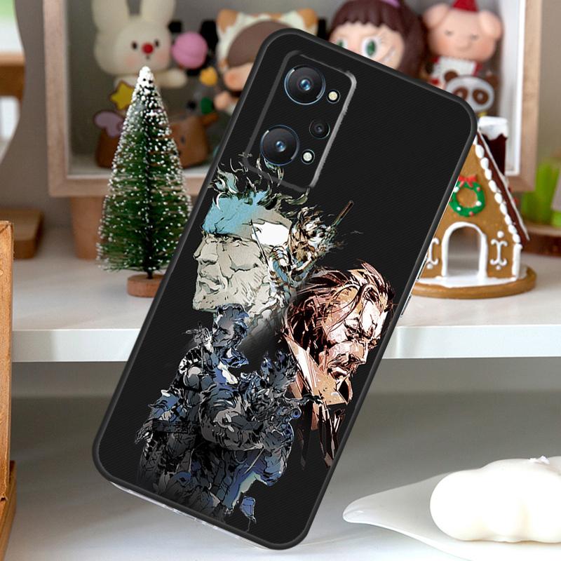 Metal Gear Solid For OPPO Realme C55 C35 C33 C31 C30 C25 C21Y C11 GT Neo 5 3T 2T Realme 10 9 11 Pro Plus Case