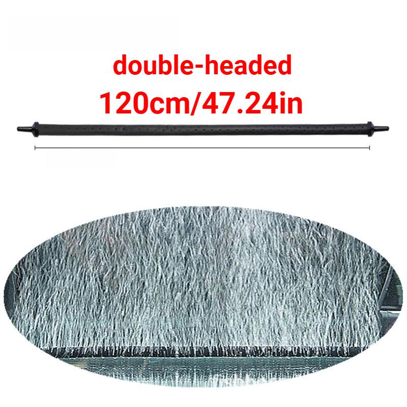 Aquarium Nano Bubble Strip, Self‑sinking Bendable Air Curtain Tube for Fish Tank Aeration Landscaping Aquarium Supplies