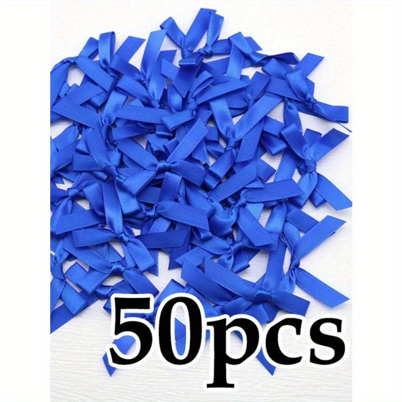 50 Pieces/Bag 4cm Ribbon Bow With Various Colors For Gift Decoration And Making Hairpin Headwear Back To School Valentine Day