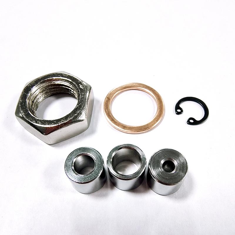 

Stainless Steel Exhaust Catalytic Converter M18X1.5 J-Style O2 Oxygen Sensor Defouler Restrictor Fitting серебряный