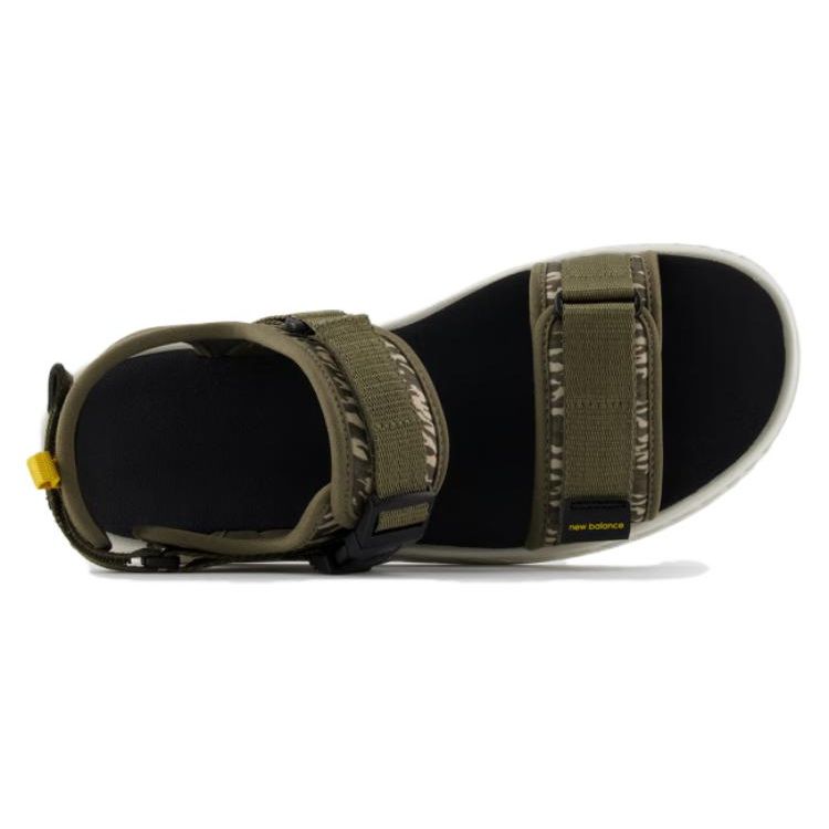 New Balance 600 Men Green Beach Sandals Comfortable Versatile SMA600B2