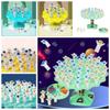 Counting Tree Astronaut Balance Tree Toy Montessori Stackable Balance Tree Game  Parent-child