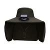 Fan Hat Wide-Brimmed Shawl Fishing Hat with Dual-Power Fan Design