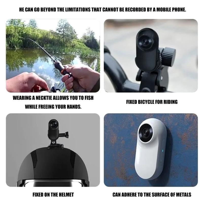 1080P Portable Mini Digital Camera Lightweight Video Recorder 1080P Resolution Wearable Camera for Student Traveler