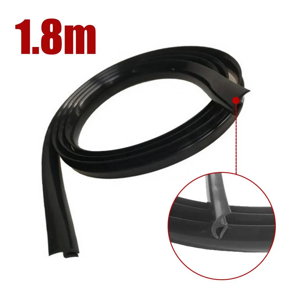 

Модная уплотнительная полоса для лобового стекла автомобиля, защитная накладка на стеклоочиститель автомобиля, уплотнительная полоса для зазора переднего окна, аксессуары для автосервиса 180 см чёрный