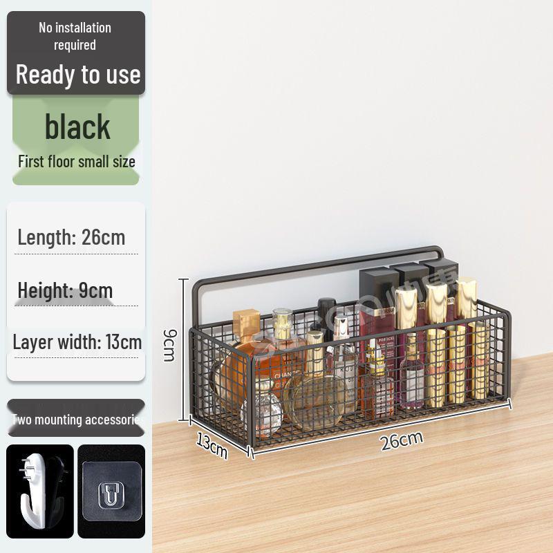 High-Capacity Dustproof Skincare & Lipstick Storage Box for Desktop or Dressing Table