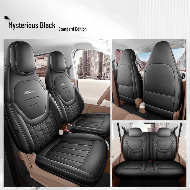 Wuling Bingo Pro Full Coverage Leather Car Seat Cover - All-Season Cushion