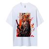 Anime Character Men Women Autumn T-Shirt Harajuku Vintage Short Sleeve Loose Oversized Casual Fitness Comfortable Y2k Top