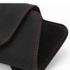 Leather Car Sunglasses Holder Case Multifunction Magnetic Glasses Clip  Car Interior