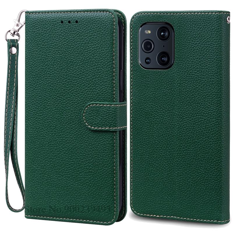 For OPPO Find X3 Pro Case Luxury Leather Flip Case For Oppo Find X3 Pro Wallet Cover Phone Case For Oppo Find X 3 Pro Case Funda
