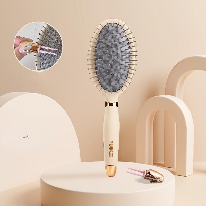 

Hair Brush Cute Air Cushion Massage Comb Antistatic Comb Household Women s Long Hair Curly Hair Brush with Cleaning Tools