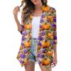 Women's Fashion Casual Comfortable Three-quarter Sleeve Cardigan Jacket