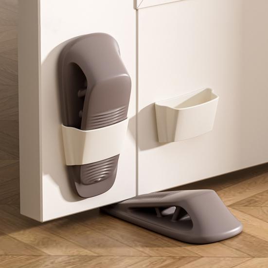 Door Stopper Anti-slip Windproof No Drilling Anti-collision Door Bottom Wedge Heavy Duty Home Office Carpet Tile Concrete Wooden Floor Doorstop