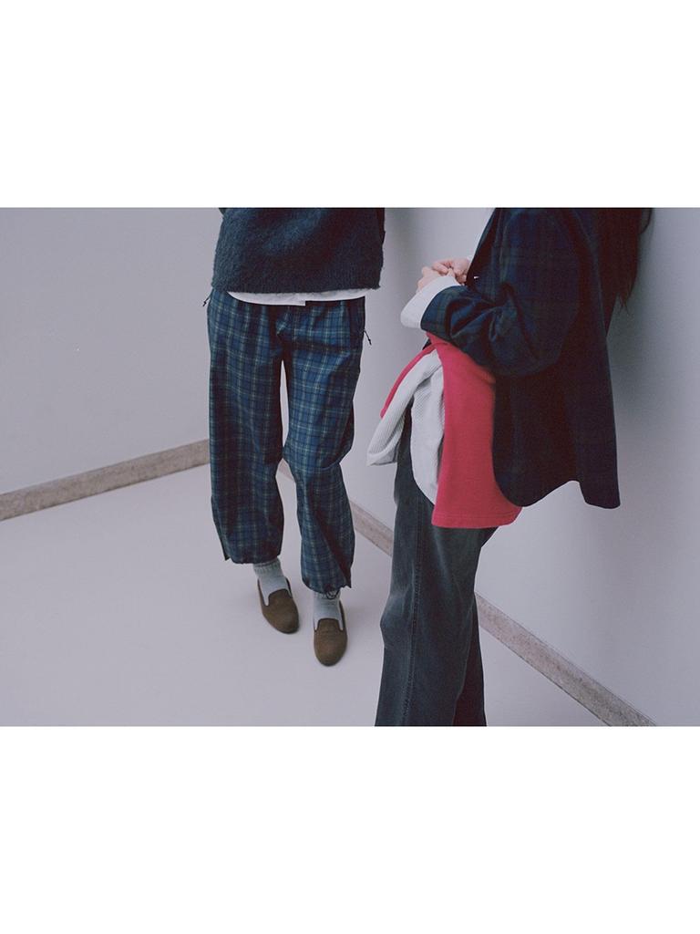 Beams Boy Work Pants [Special Order] Gramicci/Ripstop Slacks Women's BLACKWATCJ FREE