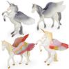 Realistic Mythical Pegasus Unicorn Model: Educational Science Toy & Desktop Ornament for Kids